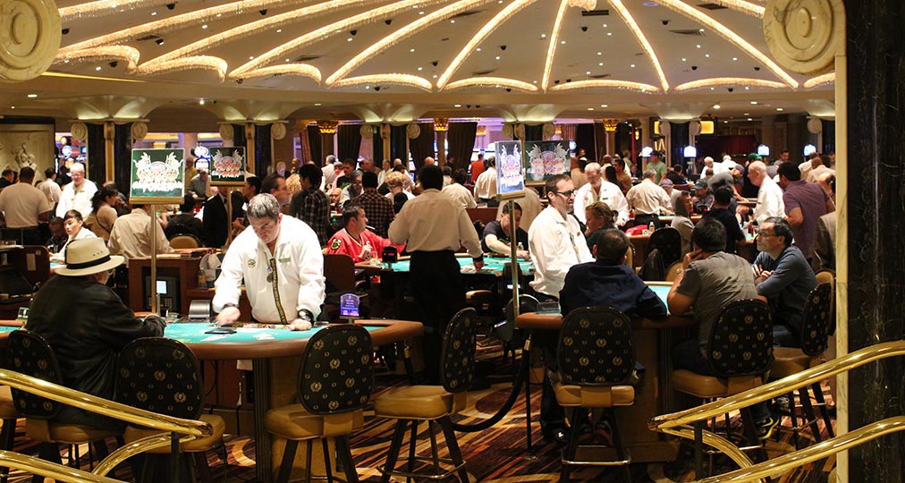 people gambling in casino